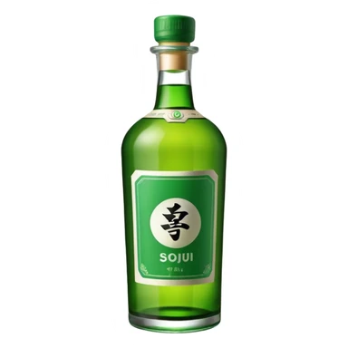 korea soju sticker