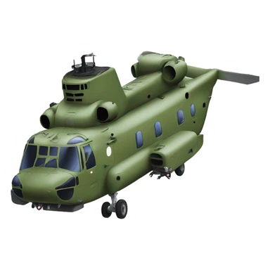 Chinook helicopter  sticker