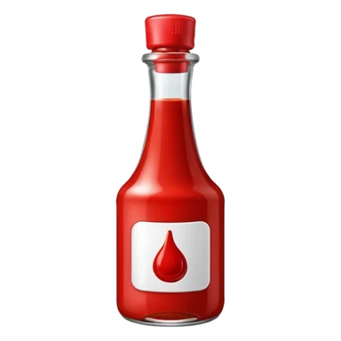 sauce bottle  sticker