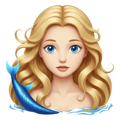 Beautiful mystic siren sticker