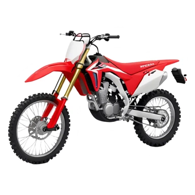 Honda CRF (Dirtbike) - Honda CRF250R (Model Year: 2022) (Iconic colour: Red) sticker