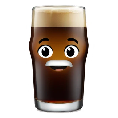 fernet coca-cola long glass sticker