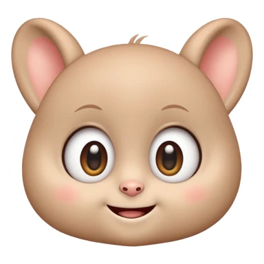 Labubu character, cute and expressive sticker