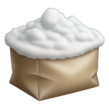 bag of icing sugar sticker