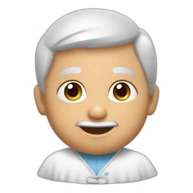 Un papa avc des bébés sticker