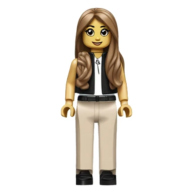 ARIANA GRANDE lego full body sticker