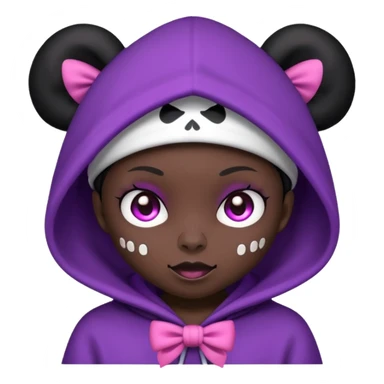 Exact kuromi emoji 100% accurate  sticker