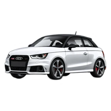Audi s1 black sticker