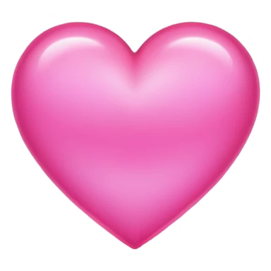 A glowing pink heart. Make it glow like crazy. Very bright and intense. More glow. Illuminated by a very bright light behind it sticker
