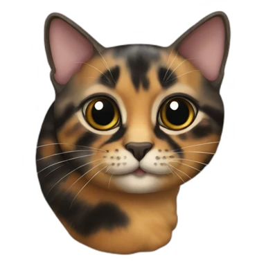 Tortoiseshellcat sticker