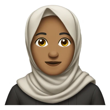 obama in a hijab sticker