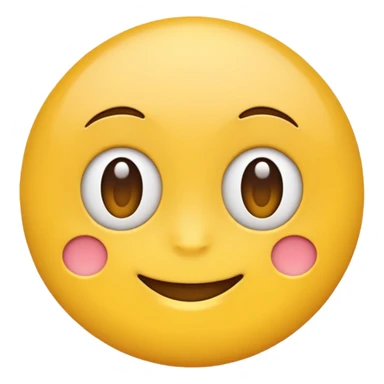 Awkward smile smiley face emoji sticker