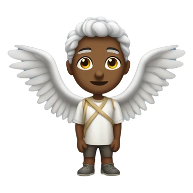 Anjo e capeta sticker