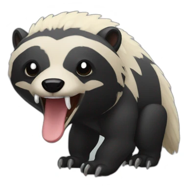 Honeybadger sticker