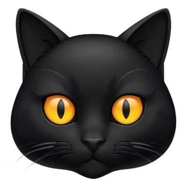 Give me a black cat hacking  sticker
