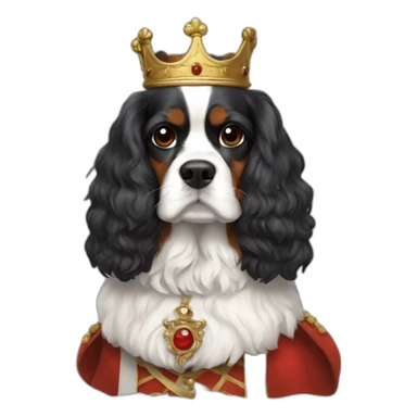 king charles blenheim sticker