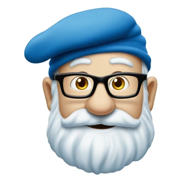 Frans Timmermans as smurf sticker