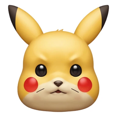 Un Pikachu qui et triste  sticker