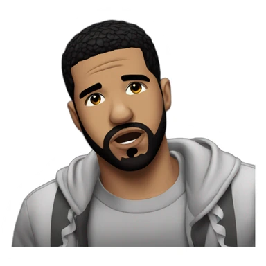 Drake crying in a club sticker