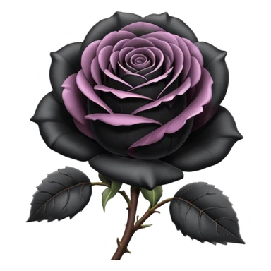 I need black rose emoji in small to send not picture  sticker