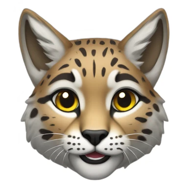 lince bebiendo cerveza sticker