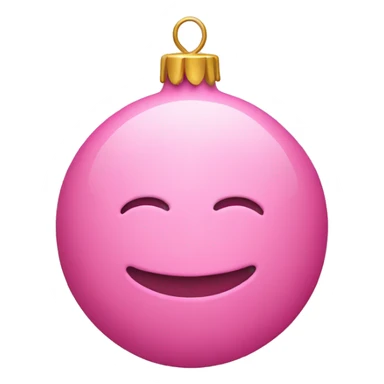Pink ornament  sticker