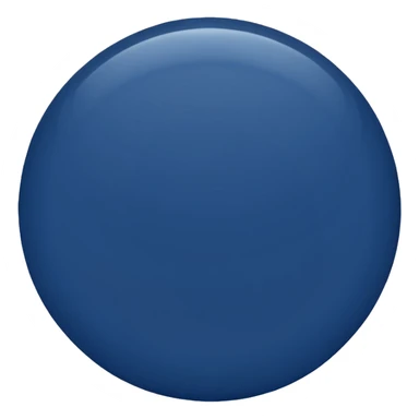 navy blue circle emoji  sticker