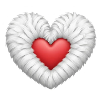 Adidas fur heart sticker