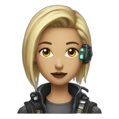 Cyberpunk edgerunners Rebecca sticker