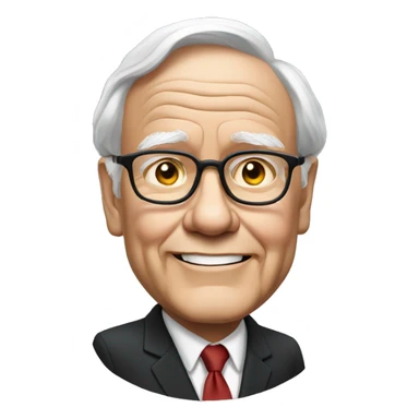 Warren Buffet sticker