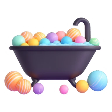 AVON bath set with bubble bath, bath bombs, and bath salts sticker