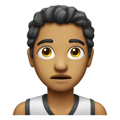 A beautiful person looking disgusted and judge mental  sticker