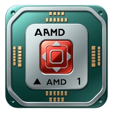 AMD processor sticker