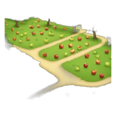 apple orchard sticker