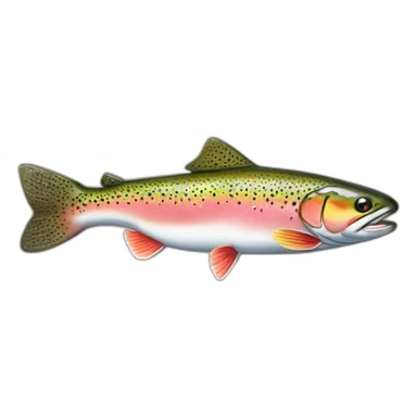 rainbow-trout-salmon sticker