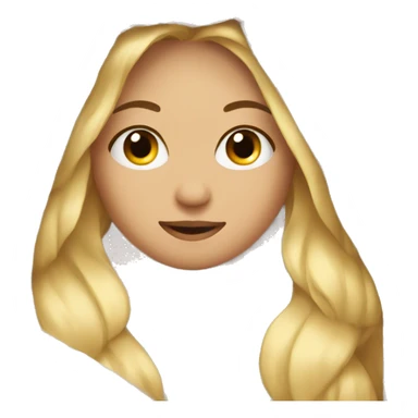 pretty blonde girl in cozy blanket sticker
