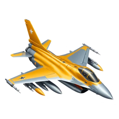 Military aircraft f-16 sticker