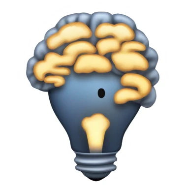 Brainstorming Emoji 🌩️🧠
Usage: To signify brainstorming sessions or creative thinking.
Design Idea: A brain with a light bulb inside it or lightning bolts around it. sticker