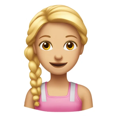 The girls room sign pink  sticker