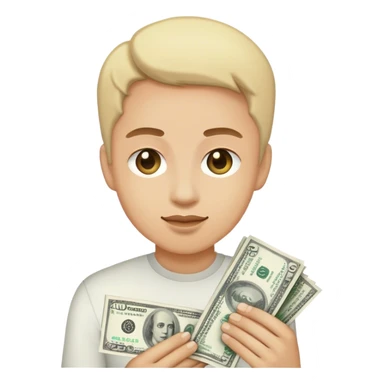 Little money grubber sticker