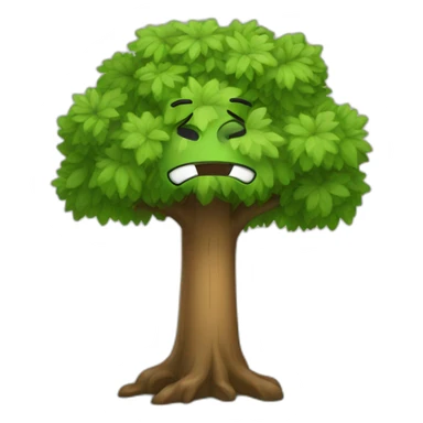 TPOT tree winking sticker