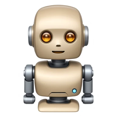 Ai robot beige  sticker