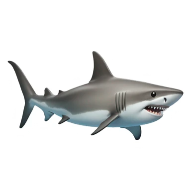 Requin avec un chameau sticker