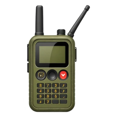 ARMY Walkie Talkie  sticker