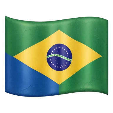Brazil flag sticker