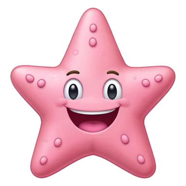 Patrick Star from SpongeBob sticker