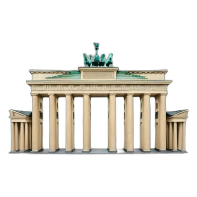 brandenburg gate sticker