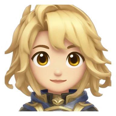 Lumine genshin sticker