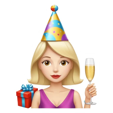 Leave the image the same, but add gifts underneath sticker