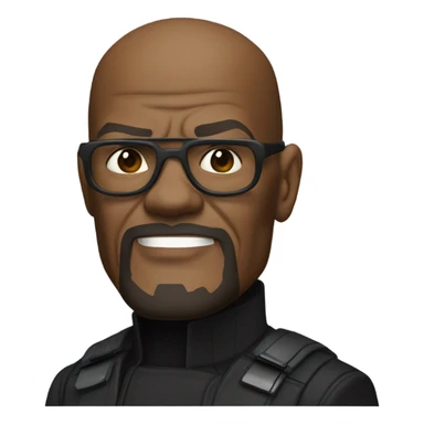 Samuel L Jackson as Nick Fury sticker